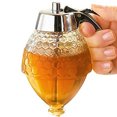 thumbnail image 4 of 2 Pieces Acrylic Honey Dispenser Syrup Dispenser 200ml Juices dispenser Syrup Honey Storage Pot Kitchen Tools, 4 of 8
