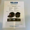 thumbnail image 3 of David Ortiz Signed 2007 World Series Game Used Baseball Hat MEARS  Beckett COA, 3 of 11