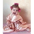 thumbnail image 2 of Vêtements de Nuit pour Tout-Petits, Pyjamas pour Bébé Fille, Chemise de Nuit en Satin Soie, Robes de Nuit, Robe de Bain, 2 of 5