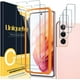 [2+3 Pack ] UniqueMe Compatible pour Samsung Galaxy S21 5G - 6,2 Pouces Protecteur d'Écran en Verre Trempé et Objectif de la Caméra – image 1 sur 5