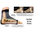 thumbnail image 5 of OrthoSleeve FS6 Compression Foot Sleeve (One Pair) for Plantar Fasciitis, Heel Pain, Achilles Tendonitis and Swelling, 5 of 5