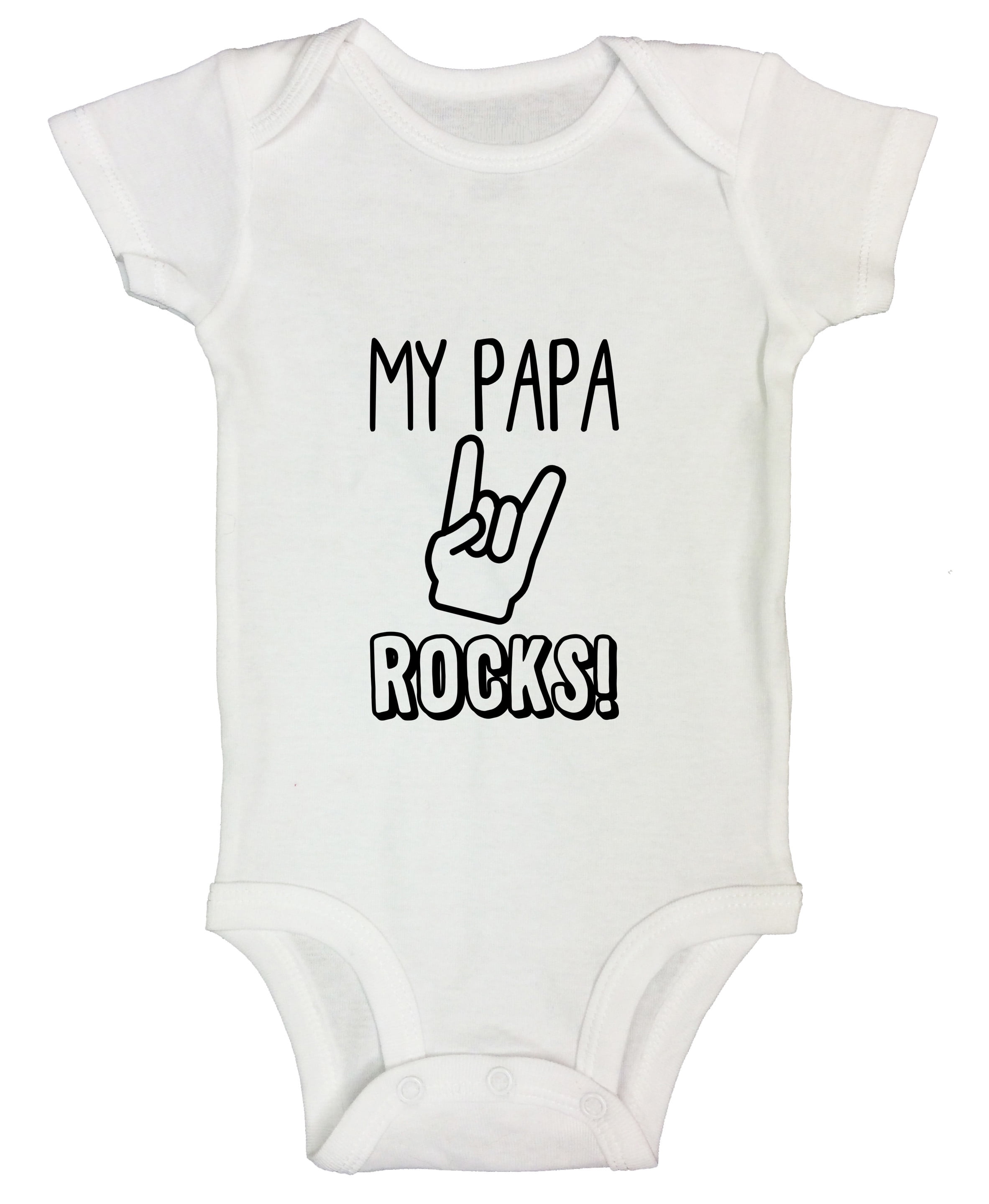 i love my papa onesie