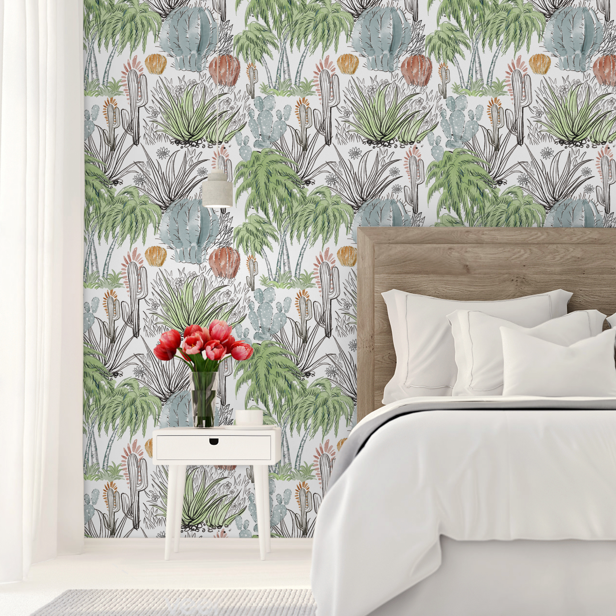 Abyssaly Peel and Stick Wallpaper 17.7" x 118" Vintage Floral Wallpaper Self Adhesive Removable Floral Wall Paper for Bathroom bedroom