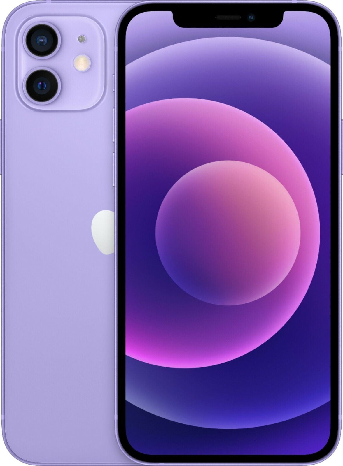 Restored Apple iPhone 12 Mini A2176 128GB Purple (US Model) - Factory Unlocked Cell Phone (Refurbished)