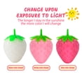 thumbnail image 3 of Color Changing Strawberry Squishy Toys Squeeze Strawberry Stress Ball Sensory Squishy Fidgets Novelty Toy Kids Adults Stress Relief Relax Focus Autism ADHD Durable Easter Party Favors, 3 of 5