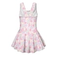 thumbnail image 4 of FUIALDOLG Lovely Capybara Axolotls for Girls One-piece Bathing Suit With Skirt Child Cartoon Swim Dress Little Kids One-piece Bathing Suit Sleeveless A Line Swimsuit Beach Wear 8-9 Y, 4 of 7