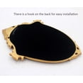 thumbnail image 7 of 11.6 x 9 Inch Very Small Decorative Wall Mirror Gold Shield Shape(gold), 7 of 7