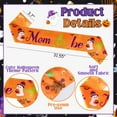 thumbnail image 6 of Halloween Baby Shower Decorations, Halloween Baby Shower Maternity Sash Orange Purple Mom Daddy To Be Pins Mom Dad To Be Sash for Halloween Baby Shower Gender Reveal Party Decorations, 6 of 6