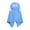 Blue, variant on Kids Flannel Fleece Hooded Bath Towel Poncho - Toddler Baby Boys Girls Fleece Hooded Towel,Absorbent Soft Plush Shower Wrap for Pool Beach