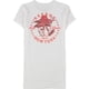 thumbnail image 2 of Reebok New York Keep It Classic - Camiseta gráfica para mujer, color blanco, pequeña, 2 of 2