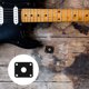 thumbnail image 1 of IDEANATEGRATE 2Ud Protector De Entrada Jack Para Guitarra Negro Plástico Resistente Fácil Instalación, 1 of 8