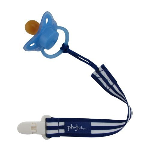 PBnJ Baby Paci Holder Pacifier Holder, Kitten