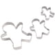 thumbnail image 5 of Cortador de galletas Jadeshay 15 piezas Acero inoxidable Plata estilo A, 5 of 8