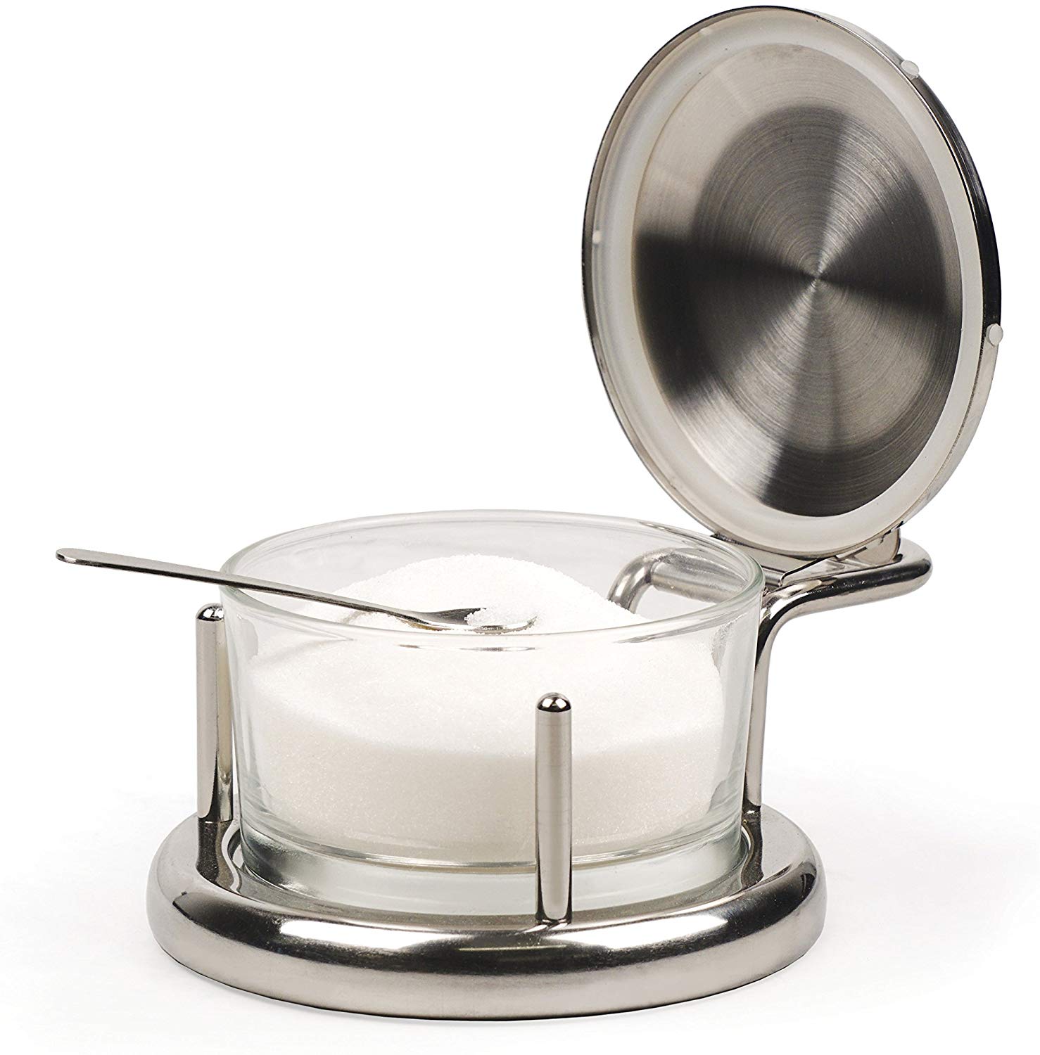 RSVP Endurance Salt Server with Spoon, Beautifully designed salt server