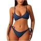 thumbnail image 1 of Traje de baño para mujer, estilo bikini de Europa y América, con efecto lavado, para mujer., 1 of 4
