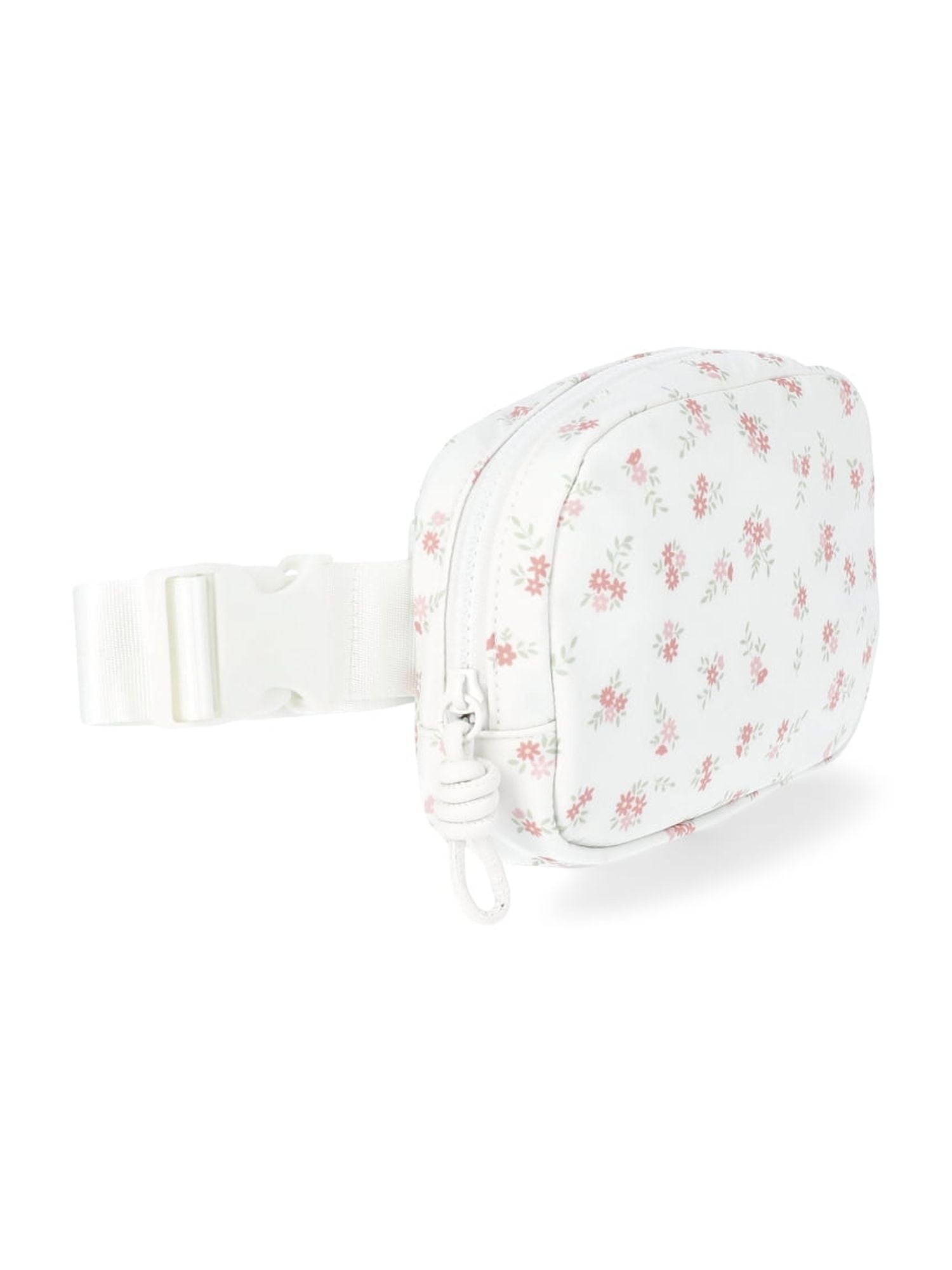 No Boundaries Hands Free Fanny Pack, Ivory Floral, Women’s