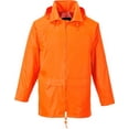 thumbnail image 4 of Portwest US440 Men's Lightweight Waterproof Classic Rain Jacket Olive Green, Medium, 4 of 5