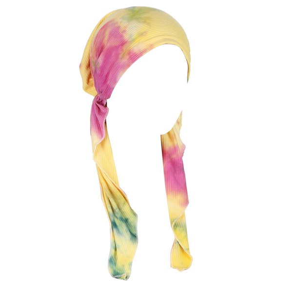 EnJoCho Casual Head Cap for Ladies Womens Floral Printed Head Hat Cap Turban Cap Slouchy Beanie Headwear for Women's Hair Loss