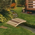 thumbnail image 5 of All Things Cedar 2-ft Gnome Garden Bridge, 5 of 7