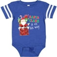 thumbnail image 3 of Inktastic Santa Claus Is On His Way Christmas Boys or Girls Baby Bodysuit, 3 of 5