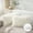 Off White, variant on Luxury Mongolian Fluffy Faux Fur Series Square Decorative Throw Pillow Cusion for Couch, 12" x 20", Off White, 2 Pack