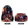 thumbnail image 6 of Demon Slayer Shoulder Backpack Casual Rucksack Bookbag Lightweight Prints Daypack, 6 of 8