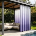 thumbnail image 4 of Uklsqma Outdoor Waterproof Patio Curtains, Nylon Privacy Screen with Hanging Rings, Double-Sided Windproof Sun/Rain Protection, Multicolor, 200x180cm, 4 of 6