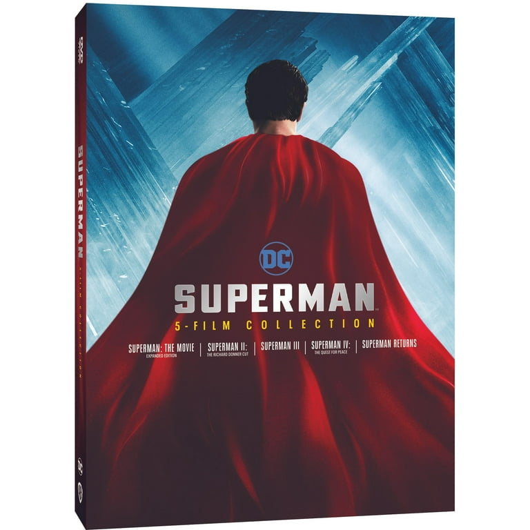 Superman 5 Film Collection DVD Walmart