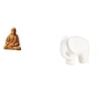 thumbnail image 1 of Estatua del Sagrado Corazón de Jesús, figura de , figura católica, obra de arte de resina y cerámica, adecuada para la meditación en casa o en, 1 of 8