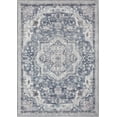 thumbnail image 1 of SONGMICS HOME Alfombra, Alfombra Antideslizante 153 x 214 cm para Dormitorio, Estilo Vintage, Lavable a Máquina, Gris Paloma, 1 of 5