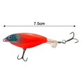 thumbnail image 6 of Ettsollp 7.5CM/6G 9CM/11G Fishing Lure with Sharp Hook Realistic 3D Eyes Topwater Floating Artificial Metal Hard Bait Outdoor Fishing Accessories, 6 of 8