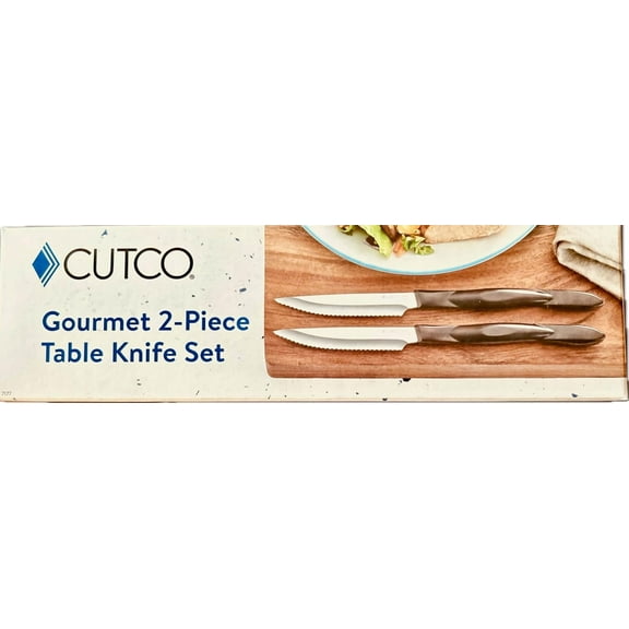 Cutco 4159 Gourmet 2-Piece Table Knife Set