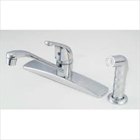 AMER BRASS SL801F4 Metal Single Lever Kit With Spray