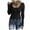 Black, variant on BUIgtTklOP Women's Casual Solid Color Buttons Long Sleeve V-Neck Loose Shirt Blouse Top
