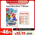 thumbnail image 2 of Ofertas de juegos Super Mario Bros. Wonder para Nintendo Switch Tarjeta de juego física 100 % original para consola de juegos Nintendo Switch OLED Lite, 2 of 5