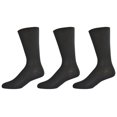 thumbnail image 3 of Sierra Socks Men's Cotton Crew Ribbed Socks, 3 Pair Pack, 3 of 5