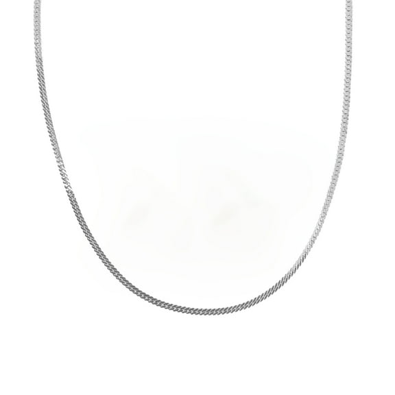 sanctuaire Snake Chain Necklace Silver