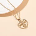 thumbnail image 3 of Namzi Mother's Day Gift Ideas - Mothers Day Necklace for Mom Mothers Day Gifts for Mom from Son Gifts for Her Mom Gifts for Mothers Day Grandma Mothers Day Gift(Gold), 3 of 5