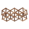 thumbnail image 4 of Wine Rack, Foldable Compact Elegant Wine Cabinet Large Capacity  For Office For Hotel For Home, 4 of 8