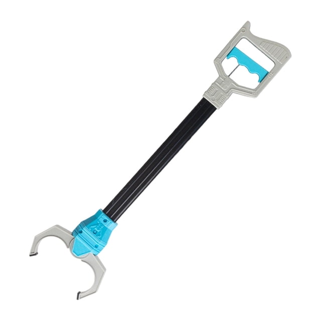 ziyahi Robot Hand Claw Grabber Tool Funny Interactive Grabber Toy for Kids Children Blue Gray 48x9x7.5cm