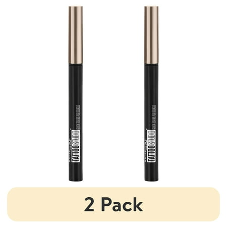 (2 pack) Maybelline Tattoo Studio Brow Tint Pen Makeup Blonde 0.04 fl oz