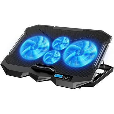 Laptop Cooling pad for Asus ROG Zephyrus G16 Gaming laptops, Laptop Cooler with 4 Fans, LCD Display Screen, 4 Height, 2 USB-A Port Laptop Stand
