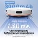 thumbnail image 4 of Robot de barrido Tomshoo Succión Wifi App Max 4000Pa Limpiador 3 en 1 y Mop Combo Negro, 4 of 8