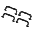 thumbnail image 1 of maskred Arch Shape Pulls for Gate Closet 4Pcs Modern and Functional Black Large 4 Pcs 1Set, 1 of 6