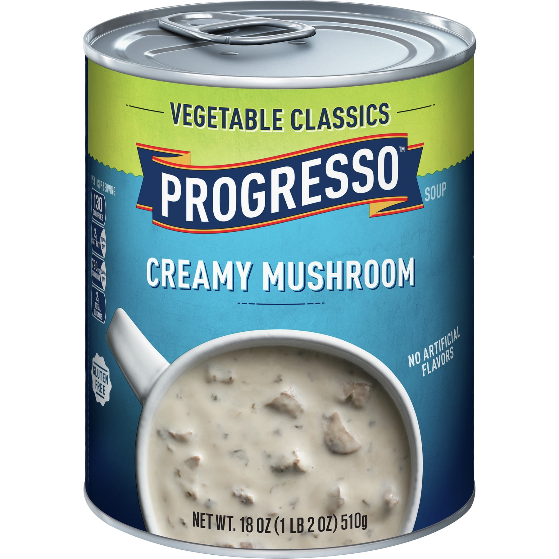 Progresso Soup Veg Classics Creamy Mushroom Soup Gluten Free 18 oz 