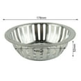 Mlless Stainless Steel Round Floor Drain Cover for Balcony and Outdoor