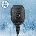 thumbnail image 3 of Micrófono Altavoz Retevis Walkie Talkie IP54 resistente al agua, 3 of 6