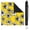 Flowers-1, variant on Floral Pattern Anti-Skid Table Mat for Mahjong Game Room 31.5x31.5 Inch Extra Large Rubber Pad with Noise Reduction & Secure Grip for Tiles