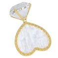 thumbnail image 2 of Nail Art Display Board, Nail Art Display Stand Resin+ Bright And Beautiful Color Heart-shaped Multifunctional  For Home Use And Nail Salon White Bottom Gold Frame, 2 of 8