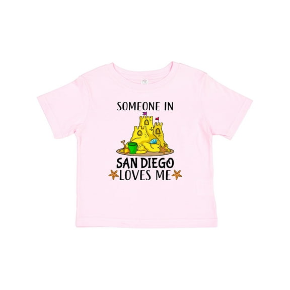 Inktastic Someone in San Diego Loves Me Boys or Girls Baby T-Shirt